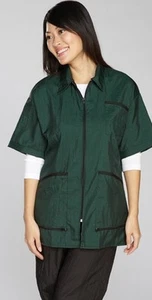 TOP PERFORMANCE STYLIST BARBER GROOMER JACKET w/TEFLON Hair Water Soil Resistant - Picture 1 of 10
