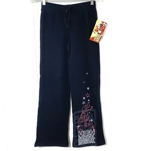 New VTG Disney High School Musical Girls L Sweatpants GLITTER Pants NWT - Picture 1 of 6