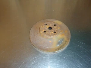 GM Single Groove Water Pump Pulley 330556 Chevrolet Camaro Chevelle Nova Chevy - Picture 1 of 4