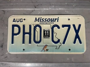 MISSOURI NUMMERNSCHILD PH0 C7X AUGUST 2011 - Bild 1 von 1