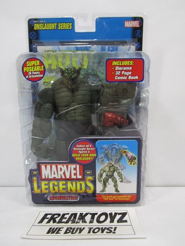 Toy Biz Marvel Legends Onslaught Series Abomination Variant (No VS. Card) Cover