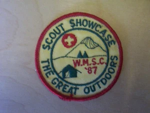 1987 West Michigan Shores Council Great Outdoors Patch BSA Boy Scouts of America - Bild 1 von 2