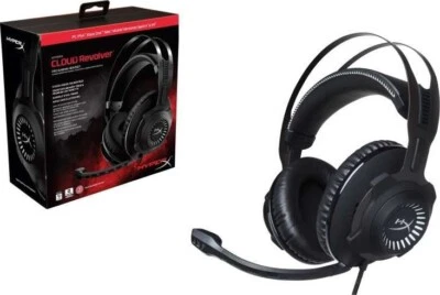 HyperX Cloud Revolver Pro Gaming Headset with Detachable Microphone ~ Brand New! - Image 1 of 4