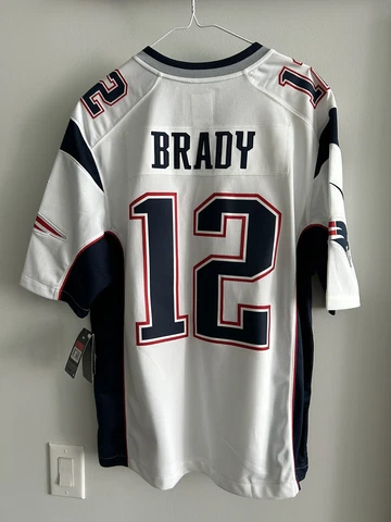 Tom Brady 2012-2014 New England Patriots Authentic Nike Stitched Jersey with tag Cover
