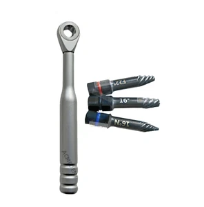 Broken Fixture Remover Fractured Damaged Implant Fixtures Removal Ratchet Wrench - Picture 1 of 11