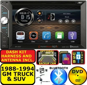 88-94 GM TRUCK SUV BLUETOOTH TOUCHSCREEN CD DVD USB AUX BT CAR Radio Stereo - Bild 1 von 12