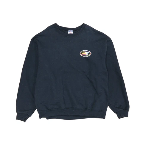Vintage K&N Engineering Pro Series Racing Sweatshirt Size XL Black 90s NASCAR Cover