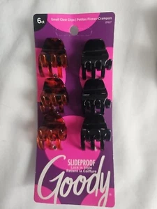 Goody 6ct Small Claw Clips - Picture 1 of 2