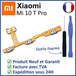 INTERNE TISCHDECKE DER POWER ON OFF-TASTEN UND LAUTSTÄRKE DES XIAOMI MI 10T PRO + WERKZEUGE - Bild 1 von 4