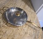 Command Performance Cuisine Cookware 11" Skillet Pan Stainless 3Ply With Lid