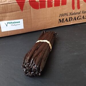 10 Baccelli di Vaniglia Bourbon Madagascar 12-13cm