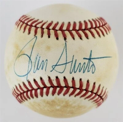 Ron Santo Signed NL William White Baseball (JSA COA) Cubs Hall of Fame 3 Baseman - Image 1 of 4