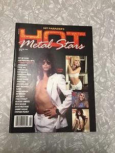 Winter 1989 Hot Metal Stars Magazine Slash Brett Michaels Tommy Lee Lira Ford - Picture 1 of 2