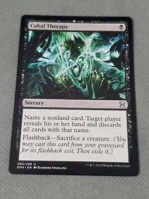MTG Cabal Therapy - Eternal Masters, Lightly Played, English - Image 1 of 2