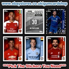 Merlins Premier League 2019 (81 to 160) *Please Select Stickers*