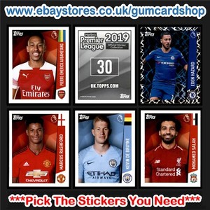Merlins Premier League 2019 (81 to 160) *Please Select Stickers*