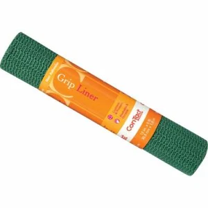 (6)-Con-Tact 12" X 5' Hunter Green Grip Nonadhesive Shelf Liner 05F-C6B50-01 - Picture 1 of 1
