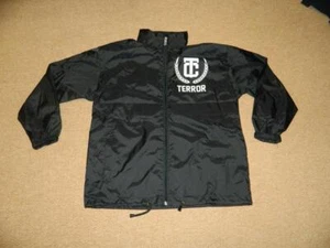 Terror Live By The Code Waterproof Jacket By B&C Sorocco, Size Small - Picture 1 of 4