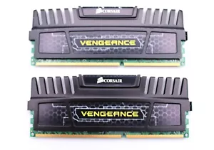 Corsair_ VENGEANCE_ 8GB RAM Kit _ DDR3 1600 MHz @ 1.5v _CL 9 *USED* - Picture 1 of 3