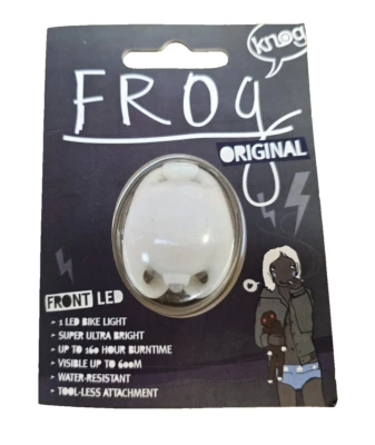 ** KNOG FROSCH STROBE LED VORDERLICHT weiß - Bild 1 von 3
