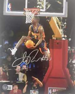 JASON RICHARDSON SIGNED AUTOGRAPHED WARRIORS 8x10 PHOTO BECKETT BAS WITNESS COA - Picture 1 of 1