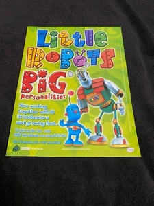 LITTLE ROBOTS BIG PERSONALITIES 2001 BBC Worldwide ad with Cbeebies - Picture 1 of 1