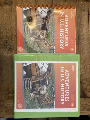 My Father's World Adventures in U.S History- Teacher’s Manual And Student Sheets - Image 1 of 4