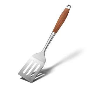 Professional Grade Stainless Steel Cooking Spatula - 17 Inches, Sturdy and Du... - Picture 1 of 6
