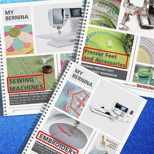 BERNINA Mastery Workbook Set Embroidery, Sewing, Presser Feet 880 790 770 500... - Picture 1 of 16