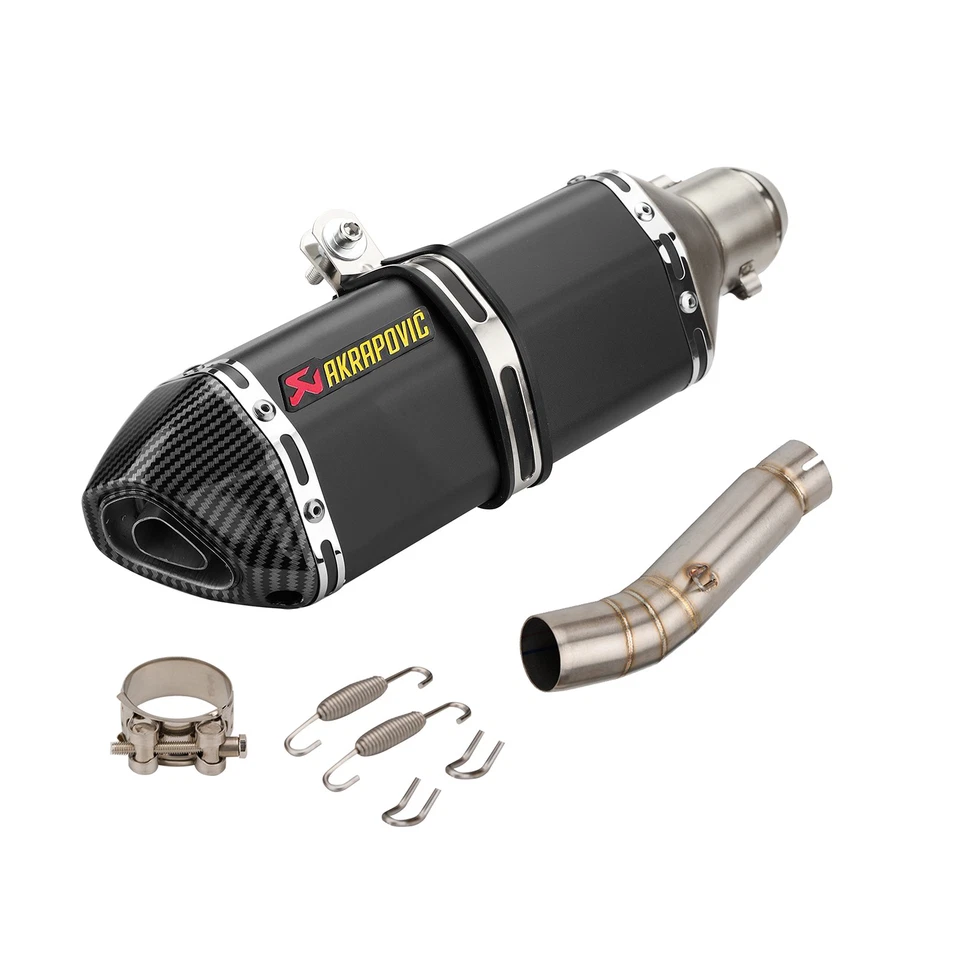 For Honda CBR500R CB500X CB500F 2013-2019 Slip On Exhaust Mid Tail Pipe Muffler - Image 1 of 4