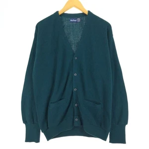 Vintage 1990'S Par Four acrylic knit cardigan made in the USA size L men's s... - Picture 1 of 4