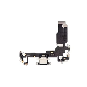 iPhone 15 Originale Ricondizionato Connettore di Ricarica/Porta di Ricarica Flex - Nero - Foto 1 di 2