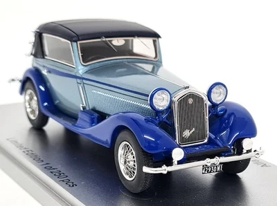 Kess 1/43 Alfa Romeo 6C 1750 GTC Castagna 1931 Blue Resin Scale Model Car - Image 1 of 4