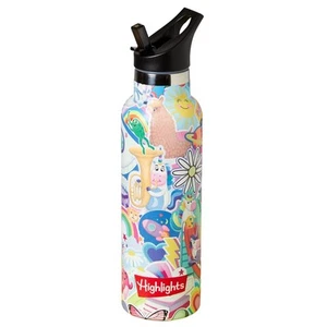 Insulated Water Bottle for Kids, 20-Ounce Stainless Steel Water Bottles for B... - Picture 1 of 6
