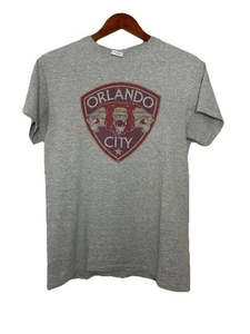 Gildan Orlando City Team City Gray Men's Tshirt Small - Picture 1 of 5