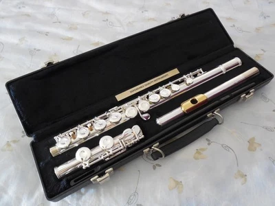 Flauta de estudiante Communhardt 2SP revisada nuevas almohadillas listas para jugar N08501 Foto 1 de 4