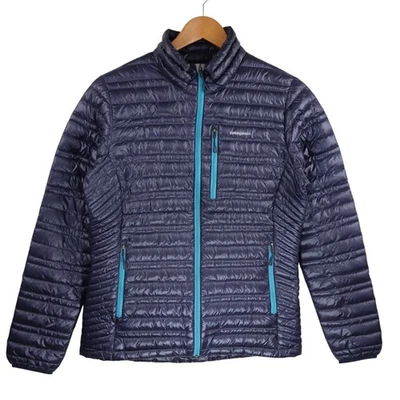 Patagonia Down Sweater Puffer Ultralight Quilted Jacket Coat Womens Small Blue - Image 1 of 4