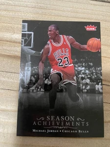 2007-08 Fleer Michael Jordan - Box Set Season Achievements Michael Jordan #SH32 - Picture 1 of 2