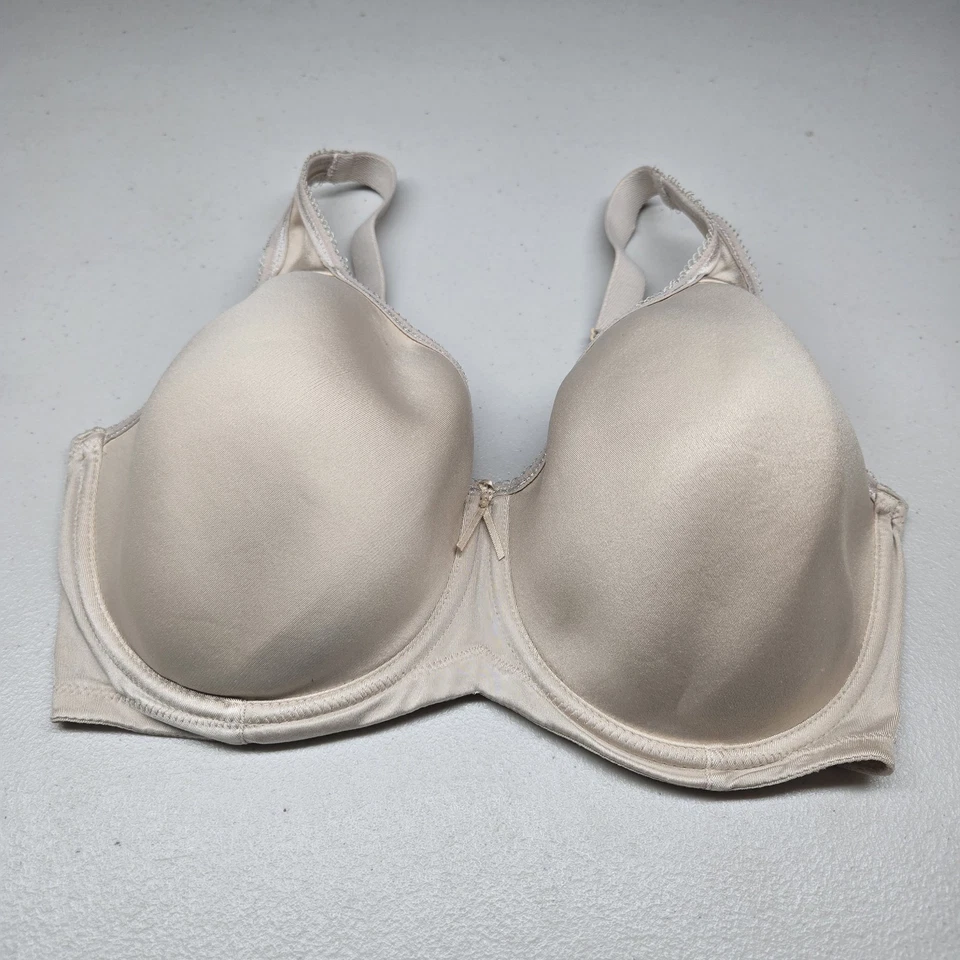 Sujetador Wacoal para mujer 34DDD beige camiseta con aros correa de lazo ajustable Foto 1 de 4
