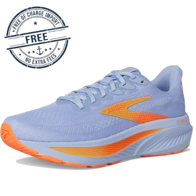 Authentic Brooks Women's Ghost 17 Running Shoes Blue Heron/White/Orange B-Medium - Image 1 of 4