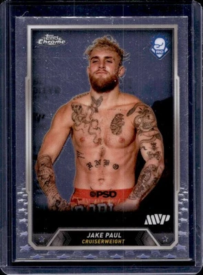 2024 Topps Chrome Jake Paul RC Rookie #1 - Image 1 of 2