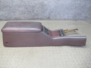 1989 TOYOTA SUPRA MA70L CENTER CONSOLE TRIM COVER PANEL W SWITCHES MAROON OEM - Picture 1 of 24