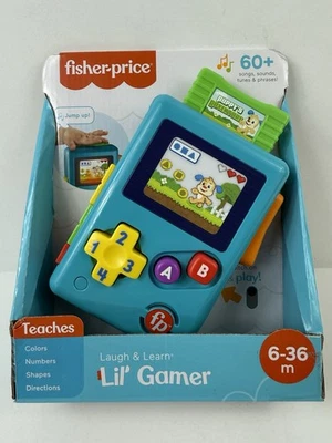 Fisher-Price Laugh & Learn Lil' Gamer Pretend Video Game Toy - 6-36 months - New - Image 1 of 3