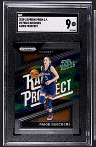 2024 Panini Prizm Draft Picks Paige Bueckers #2 Rated Prospect RC - SGC Mint 9 - Picture 1 of 3