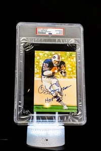 O.J. Simpson 1994 H.O.F. Cards Hall of Fame Signature Series / PSA Authentic - Picture 1 of 7