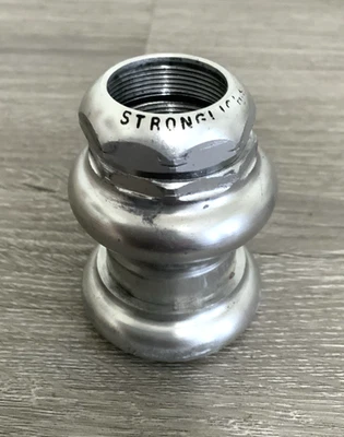 STRONGLIGHT GALLI HEADSET ALUMINUM 26.4 MM CROWN RACE ISO THREADED 82 GRAMS - Image 1 of 4