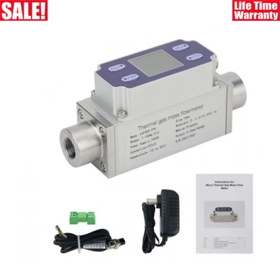 0-100L/min Propane Gas Meter Propane Flow Meter MEMS Thermal with RS485 Output - Image 1 of 4