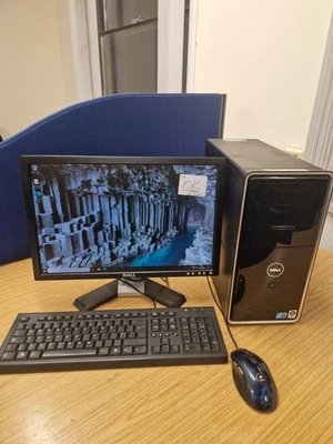 DELL INSPIRON 545 PC DESKTOP-INTEL CORE DUO-8GB RAM-240GB SSD-WIFI-OFFICE 2024 - Image 1 of 4