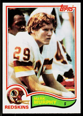 Mark Murphy, 1982 Topps, #517, Washington Redskins - Image 1 of 2
