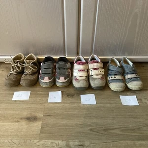 Schuhpaket Turnschuhe Halbschuh Mädchen Gr. 23, 24, 25, 26  - Bild 1 von 9